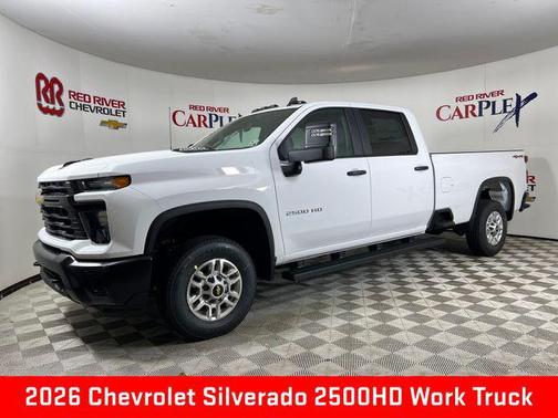 Summit White 2026 Chevrolet Silverado 2500 WT