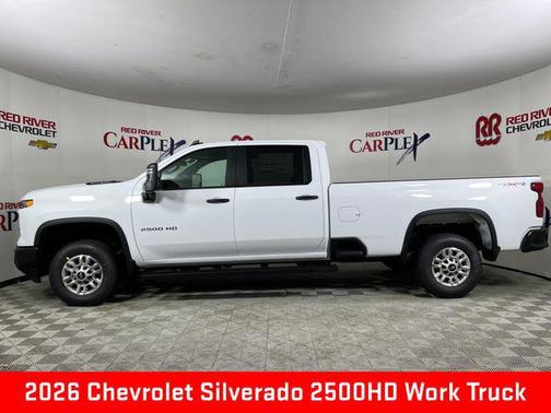 Summit White 2026 Chevrolet Silverado 2500 WT