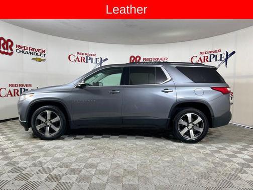 Satin Steel Metallic 2019 Chevrolet Traverse LT Leather