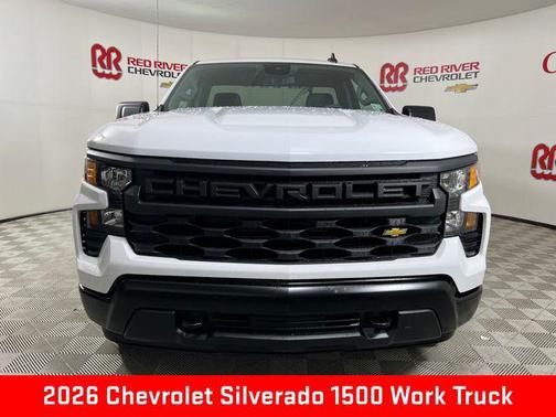 Summit White 2026 Chevrolet Silverado 1500 Base