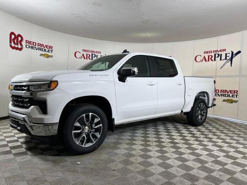 Summit White 2026 Chevrolet Silverado 1500 LT