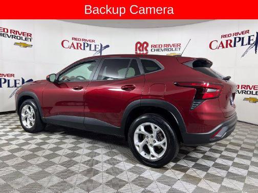 Crimson Metallic 2024 Chevrolet Trax LS