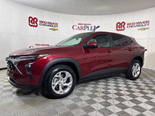 Crimson Metallic 2024 Chevrolet Trax LS