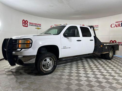 Summit White 2008 GMC Sierra 3500 Work Truck