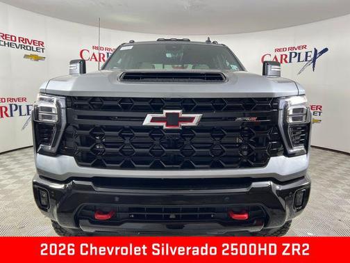 Sterling Gray Metallic 2026 Chevrolet Silverado 2500 Crew Cab, Standard Bed, XR2, 4WD
