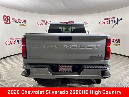Polar White Tricoat 2026 Chevrolet Silverado 2500 High Country