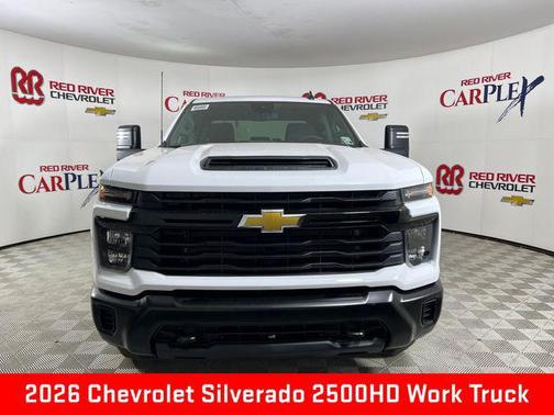 Summit White 2026 Chevrolet Silverado 2500 WT