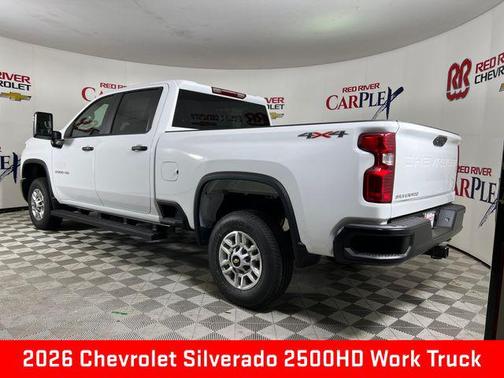 Summit White 2026 Chevrolet Silverado 2500 WT