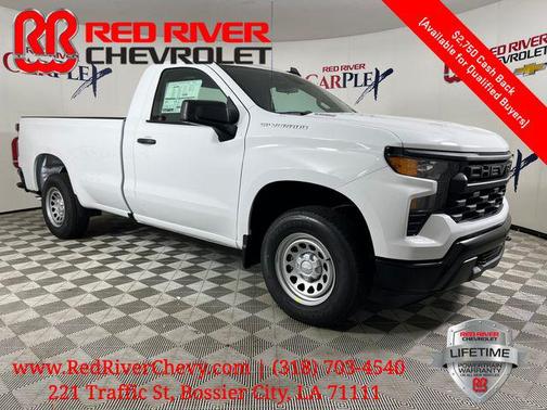 Summit White 2026 Chevrolet Silverado 1500 WT