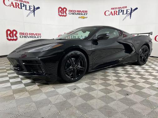 Black 2026 Chevrolet Corvette Stingray w/1LT