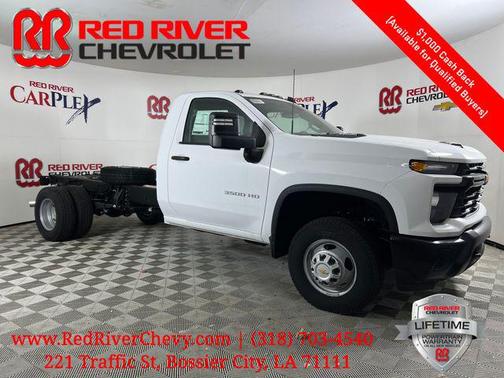 Summit White 2025 Chevrolet Silverado 3500 WT