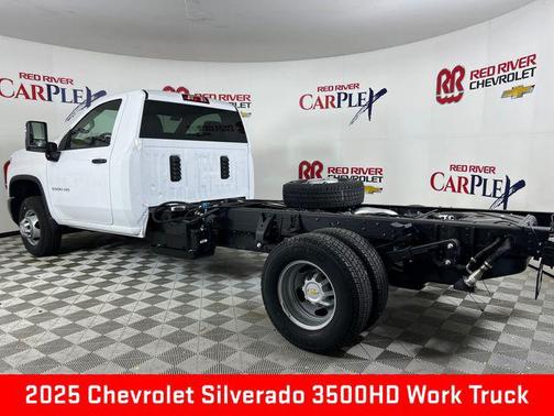 Summit White 2025 Chevrolet Silverado 3500 WT