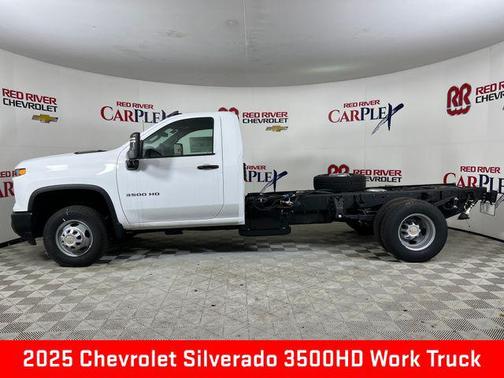 Summit White 2025 Chevrolet Silverado 3500 WT