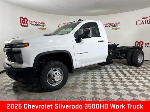 Summit White 2025 Chevrolet Silverado 3500 WT