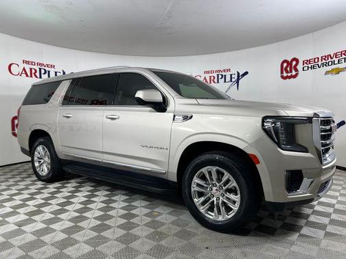 Pearl Beige Metallic 2023 GMC Yukon XL SLT
