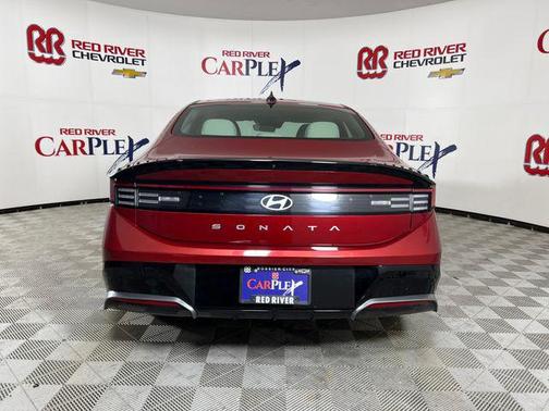 Ultimate red 2025 Hyundai SONATA SEL