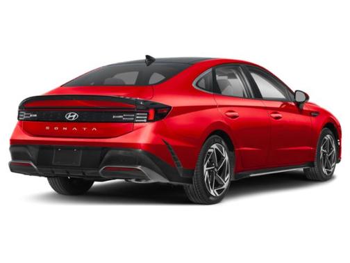 Ultimate red 2025 Hyundai SONATA SEL