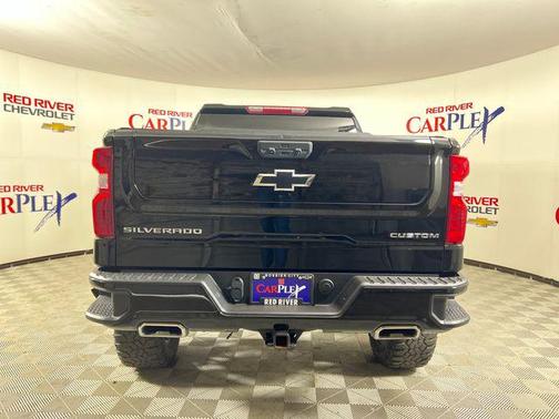 Black 2024 Chevrolet Silverado 1500 Custom Trail Boss