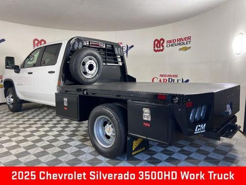 Summit White 2025 Chevrolet Silverado 3500 WT