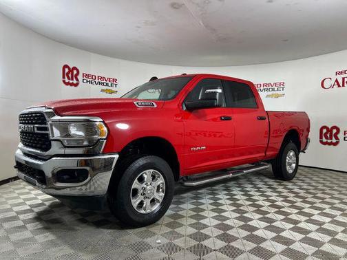 Flame Red Clearcoat 2024 RAM 2500 Big Horn Crew Cab 4x4 6'4' Box