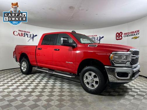 Flame Red Clearcoat 2024 RAM 2500 Big Horn Crew Cab 4x4 6'4' Box