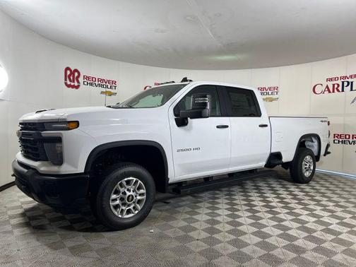 Summit White 2026 Chevrolet Silverado 2500 Crew Cab, Long Bed, WT, 4WD