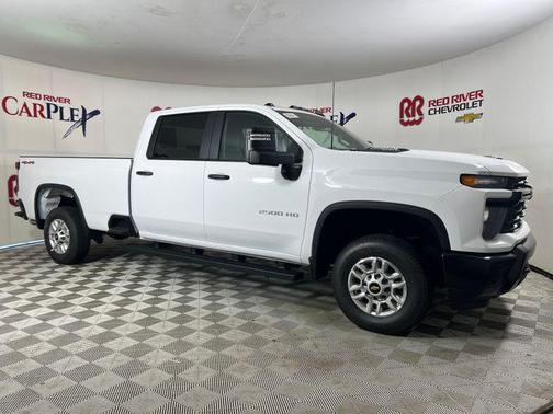 Summit White 2026 Chevrolet Silverado 2500 Crew Cab, Long Bed, WT, 4WD