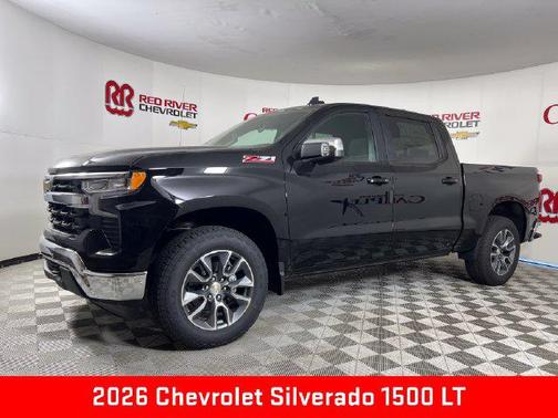 Black 2026 Chevrolet Silverado 1500 LT