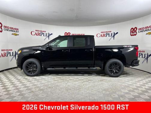Black 2026 Chevrolet Silverado 1500 RST