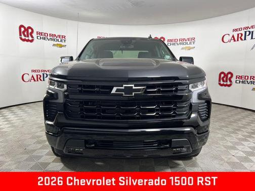 Black 2026 Chevrolet Silverado 1500 RST