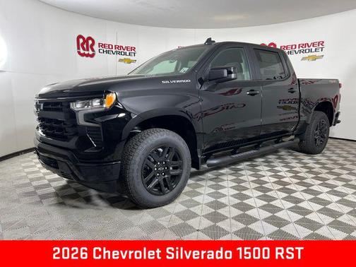 Black 2026 Chevrolet Silverado 1500 RST