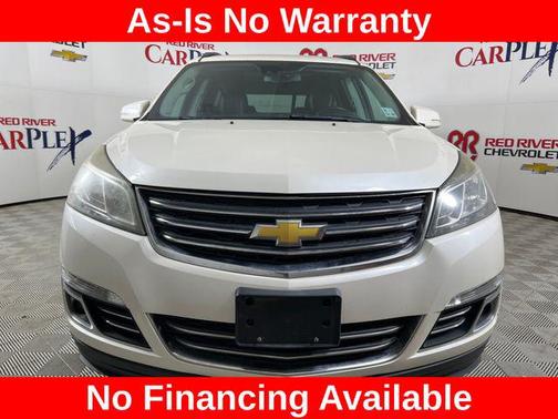 White Diamond Tricoat 2015 Chevrolet Traverse LTZ
