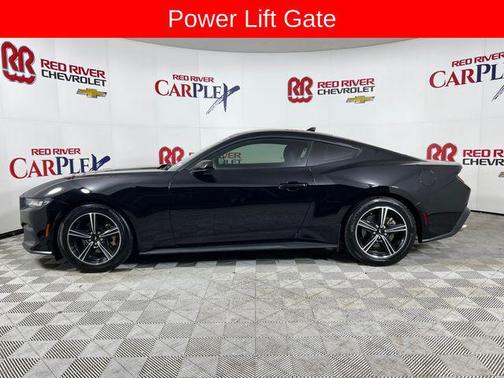 Shadow Black 2024 Ford Mustang EcoBoost
