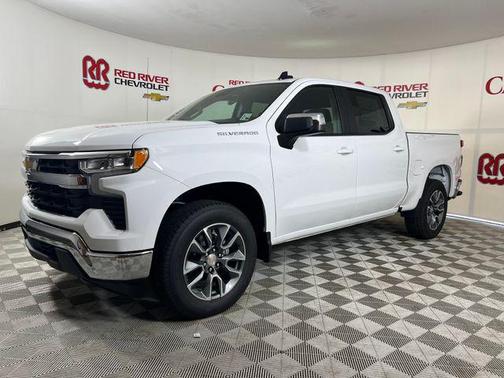 Summit White 2026 Chevrolet Silverado 1500 LT