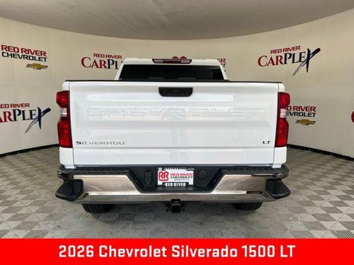 Summit White 2026 Chevrolet Silverado 1500 LT