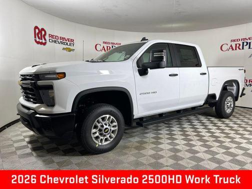 Summit White 2026 Chevrolet Silverado 2500 WT