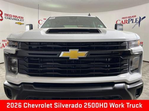 Summit White 2026 Chevrolet Silverado 2500 WT
