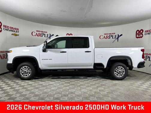 Summit White 2026 Chevrolet Silverado 2500 WT