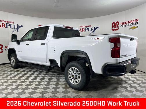 Summit White 2026 Chevrolet Silverado 2500 WT
