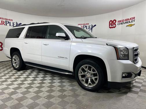 White Frost Tricoat 2020 GMC Yukon XL SLT
