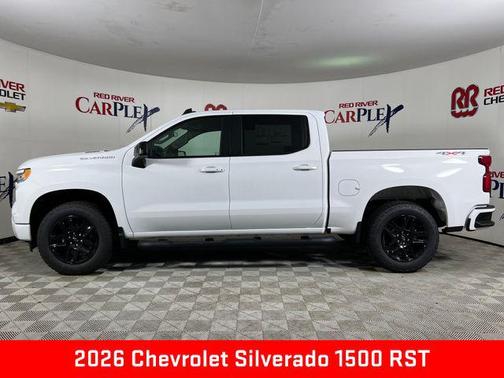 Summit White 2026 Chevrolet Silverado 1500 RST