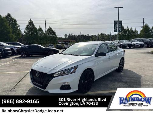 White 2022 Nissan Altima 2.5 SR