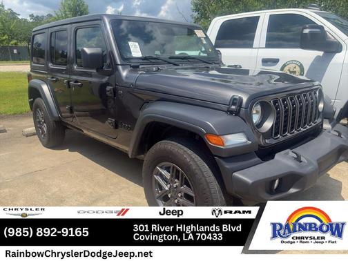 Granite Crystal Clearcoat Metallic 2025 Jeep Wrangler Sport