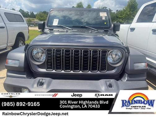 Granite Crystal Clearcoat Metallic 2025 Jeep Wrangler Sport