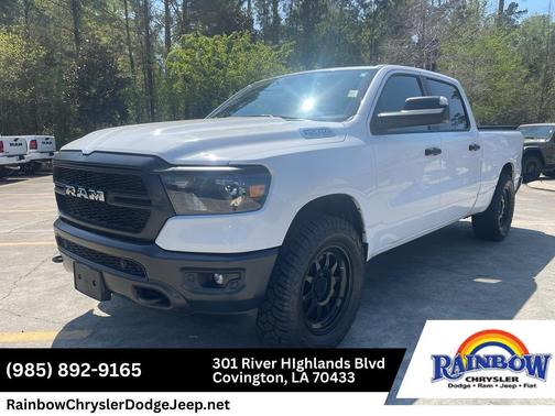 Bright White Clearcoat 2023 RAM 1500 Tradesman