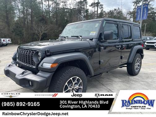 Black Clearcoat 2026 Jeep Wrangler Sport