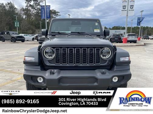 Black Clearcoat 2026 Jeep Wrangler Sport