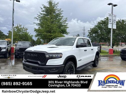 Bright White Clearcoat 2026 RAM 1500 Rebel