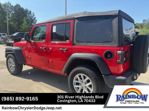 Firecracker Red Clearcoat 2023 Jeep Wrangler Sport