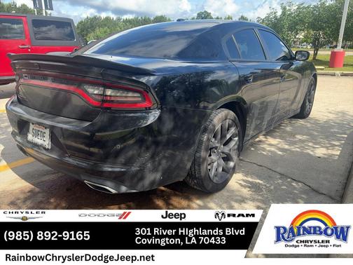 Pitch Black Clearcoat 2022 Dodge Charger SXT